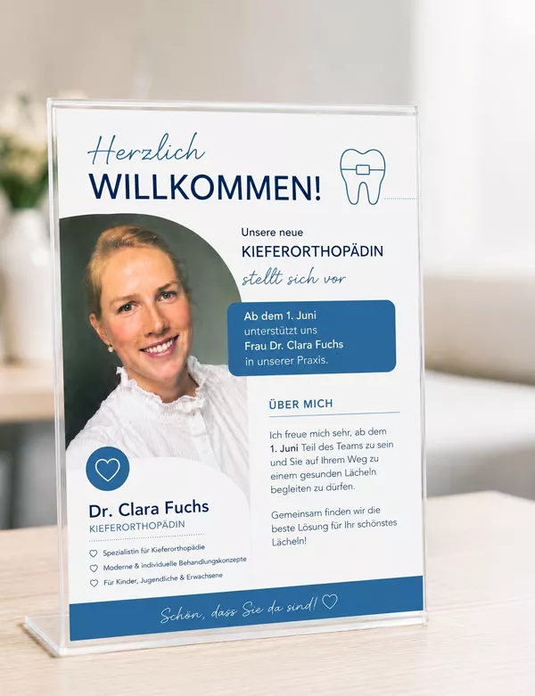 Dr. Clara Fuchs, neue Kieferorthop&auml;din im Team der Praxis Dr. Blockhaus